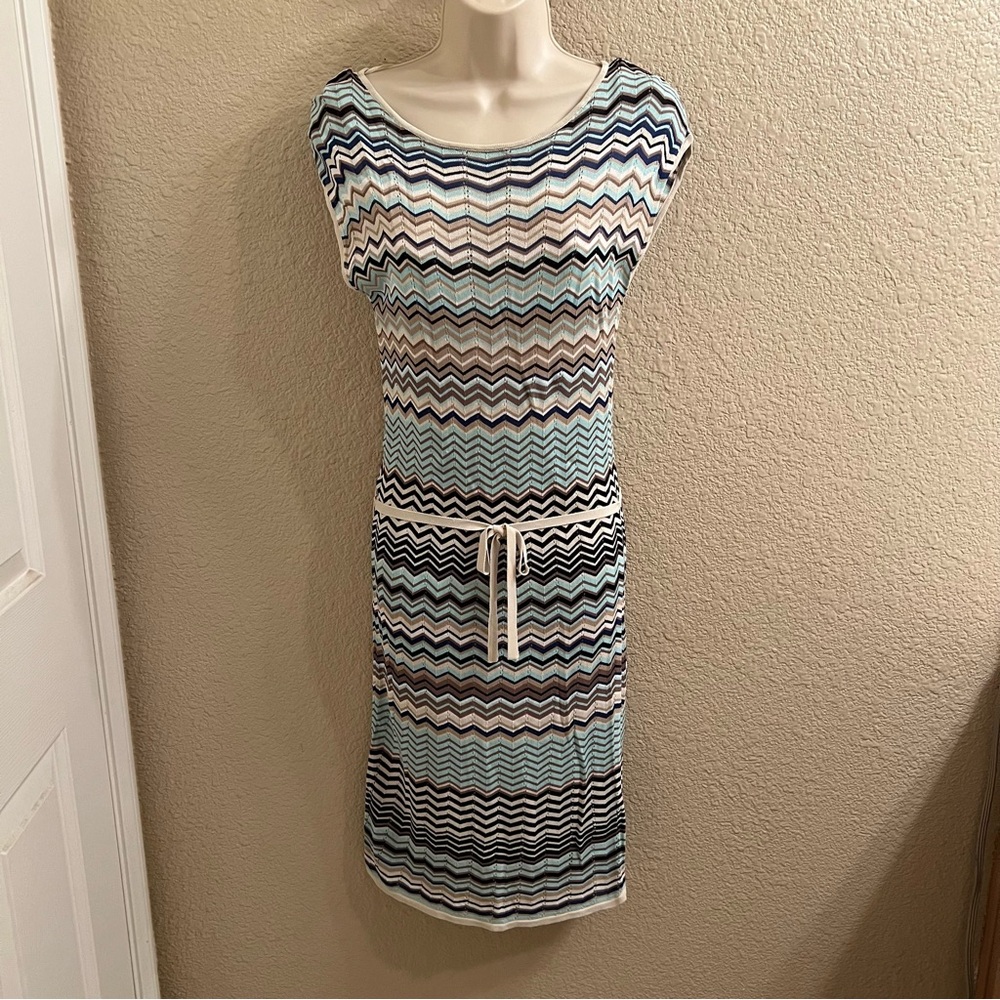 Esprit Chevron Patterned Dress